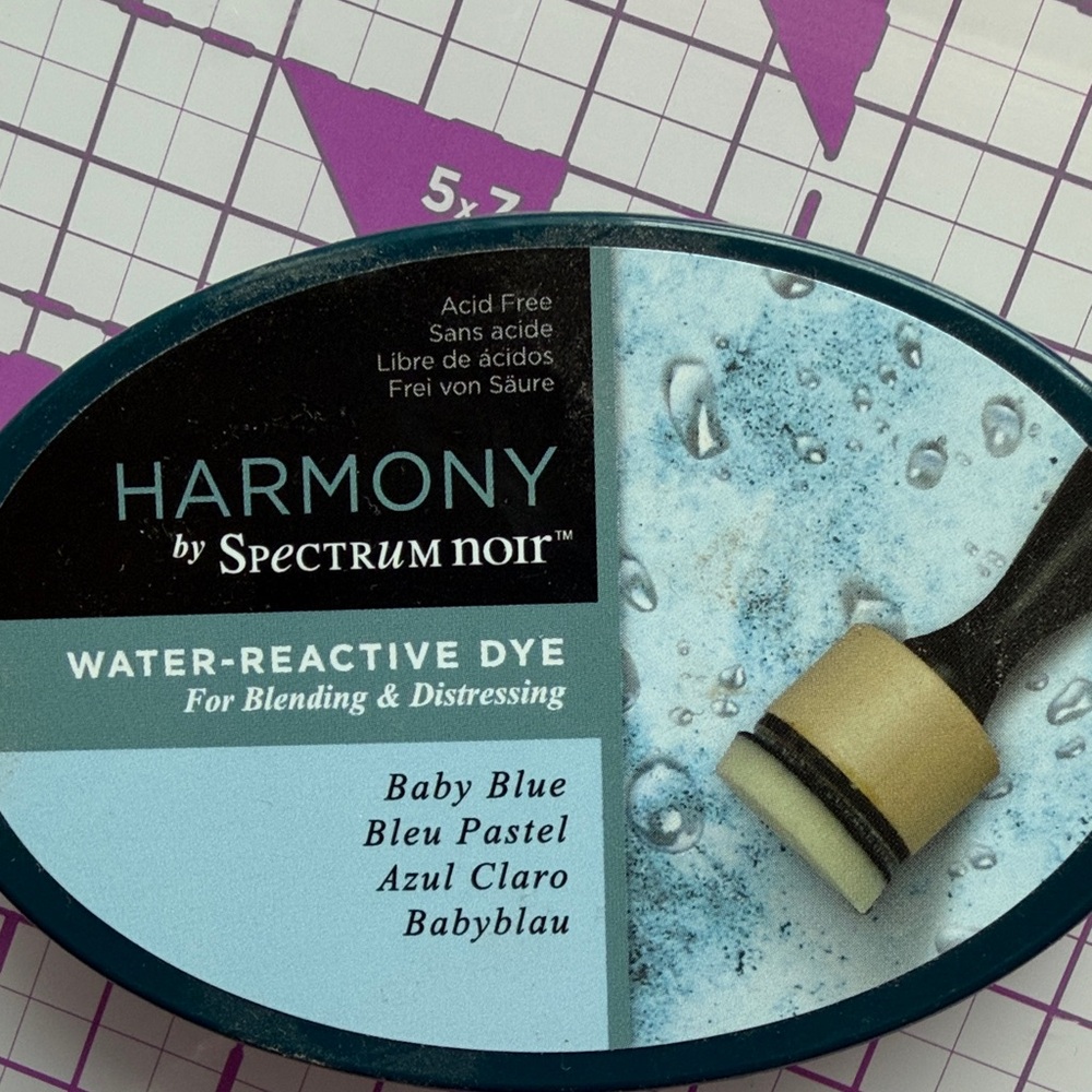 Spectrum Noir Harmony Water-Reactive Dye in Baby Blue